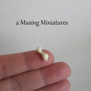 Rawhide Singles for 1:12 Scale Dollhouse Miniature Pet Shop Veterinarian or Mother Hubbard Cupboard