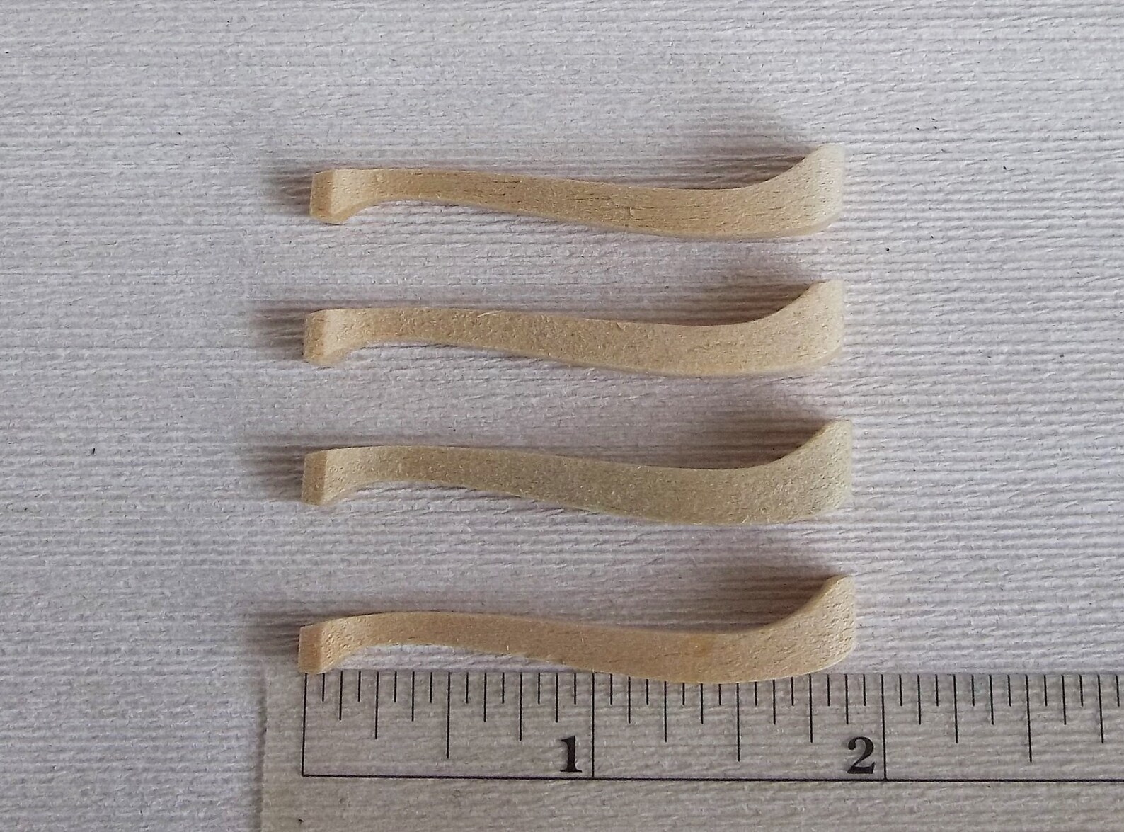 DIY Miniature Unfinished Wood Cabriole Leg Set of 4 in 112 Etsy