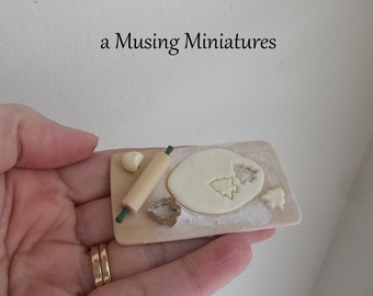 Your CHOICE  Sugar Cookie Tree Prep Set Item for 1:12 Scale Dollhouse Miniature Kitchen