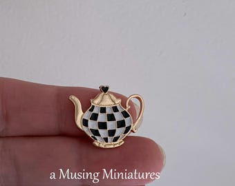 YOUR CHOICE Teapot Trivet for 1:12 Scale Dollhouse Miniature Kitchen Diorama