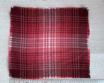 Miniature Cozy Throw Blanket for 1:12 Scale Fall Dollhouse