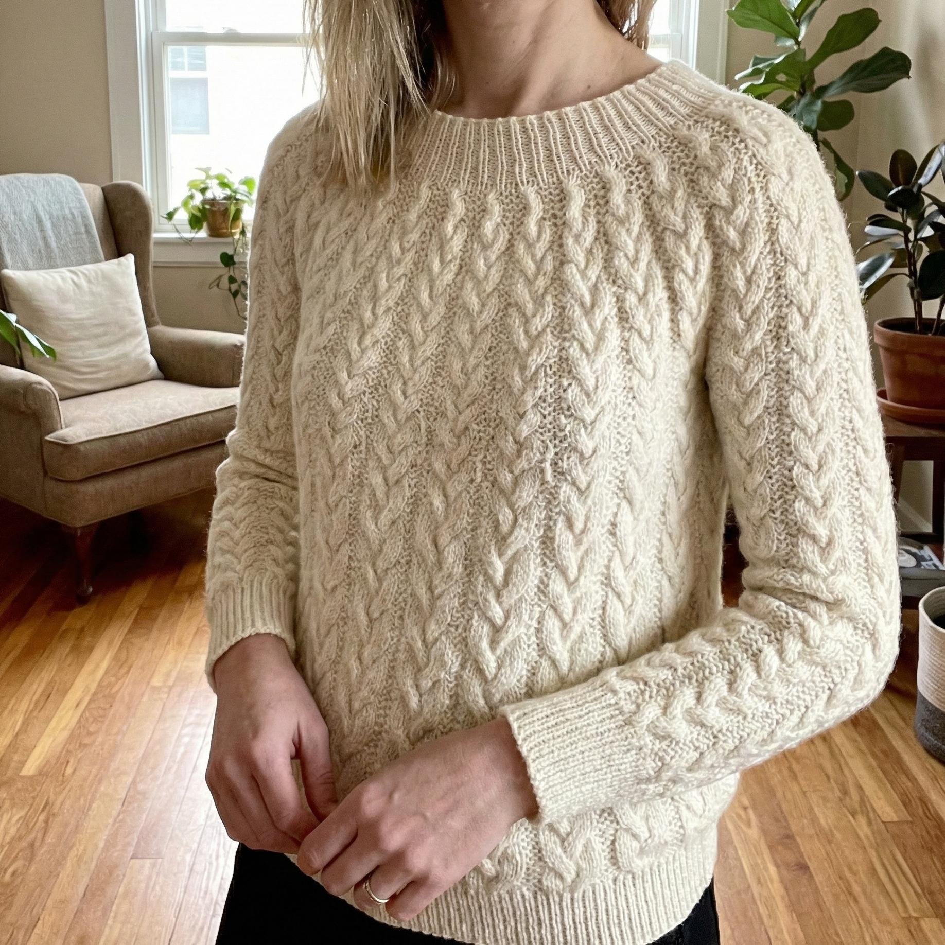 オンライン取扱店 YOKE CROSSING CABLE NECK KNIT/2020AW 【公式通販】