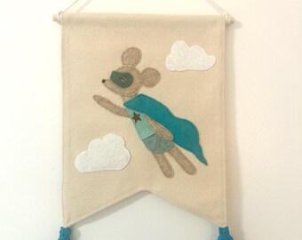 Superhero Mouse Banner