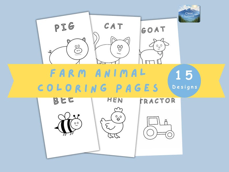 farm-animals-coloring-pages-for-preschool-printable-pdf-etsy-australia