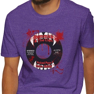Sinners Shirt Bloody Vinyl Vintage Record T-Shirt horror