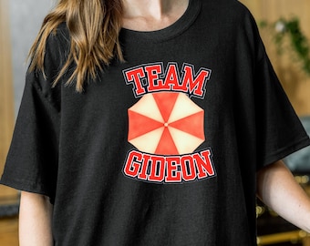 Team Gideon T-Shirt | Red Umbrella Logo, Requiem