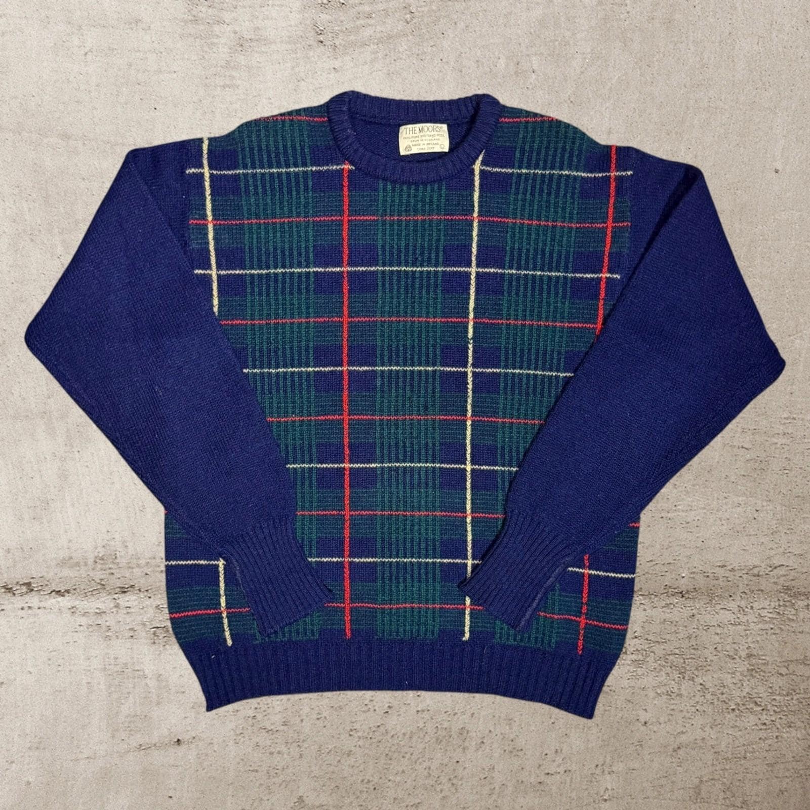 美品 アイルランド製 LORD JEFF スコットランドウール アーガイルニット Lord Jeff Sweater - Etsy
