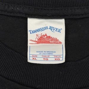 Vintage Famous Guitars T-Shirt Men's XL Black Gibson Fender Rock Blues Music image 4