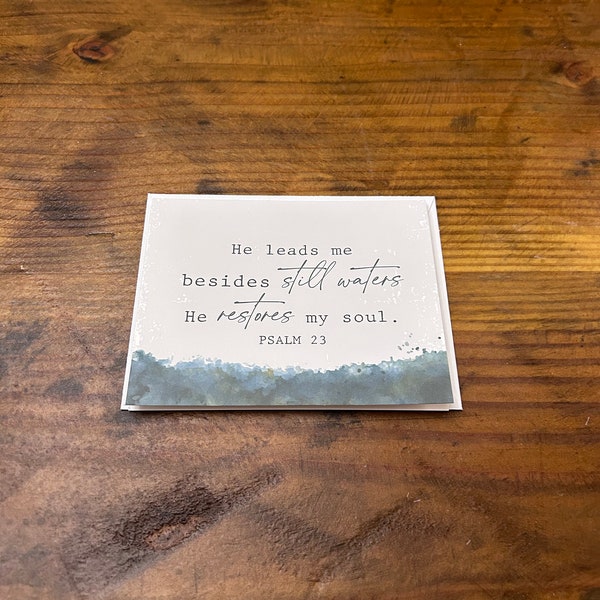 NOTE CARD | Blank inside | It's the quiet little moments that give the rest extra special meaning |Fred Rogers quote | Mister Rogers card