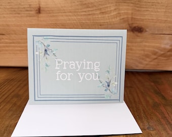Note Card | Praying for you | Blank inside