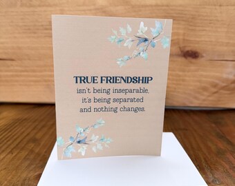 True Friendship | Blank inside