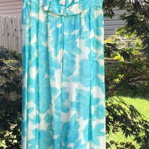 Vintage 60s Lee Claire Maxi Dress image 5