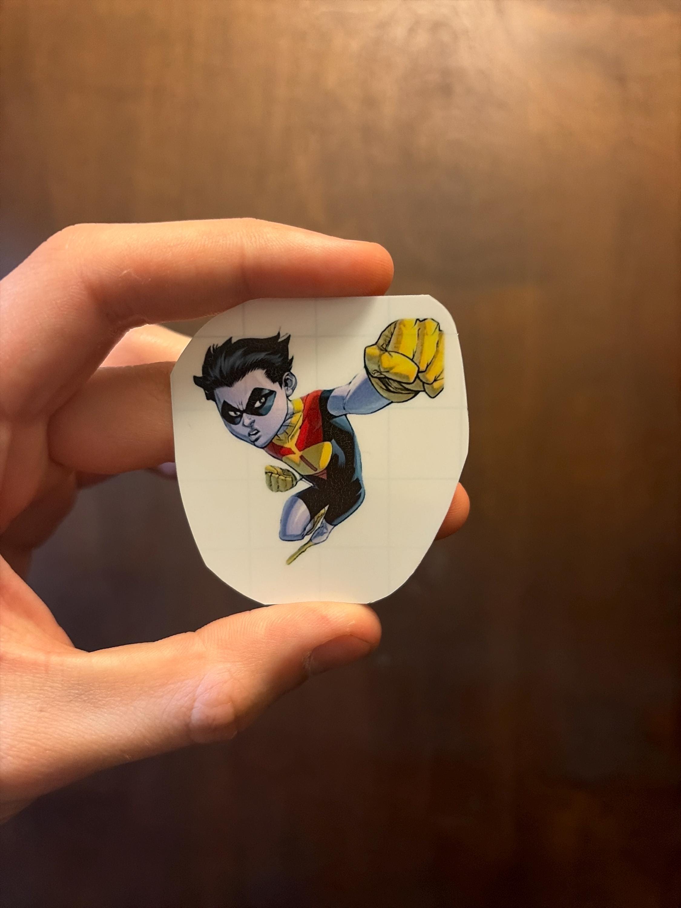 CUSTOM Invincible Photo Stickers: Personalized Decals - Etsy