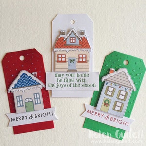 Instant Download Hero Arts Holiday Houses Digital Kit DK026 image 3