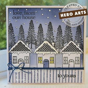 Instant Download Hero Arts Holiday Houses Digital Kit DK026 image 4