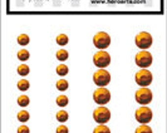 SALE Hero Arts Orange Metallic Decor Embeliishments CH201