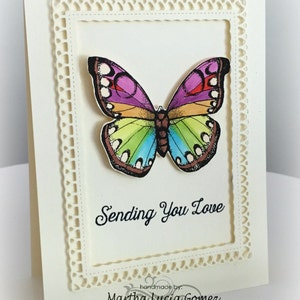 Instant Download Hero Arts Flutterbies Printable PT006 Butterfly Digital Kit, Digital Stamps, Digital Scrapbooking, Card Making image 3