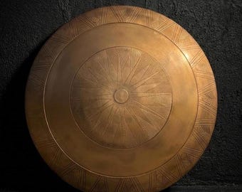 Handcrafted Medieval Warrior Round Shield Spartan Greek LARP Cosplay Shield
