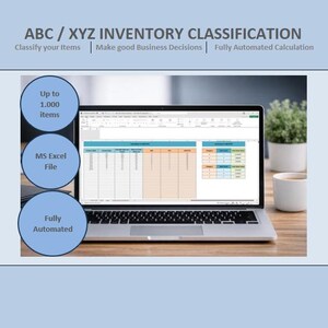 ABC XYZ Inventory Analysis Excel | SKU Prioritization for Inventory Planning | Demand Variability