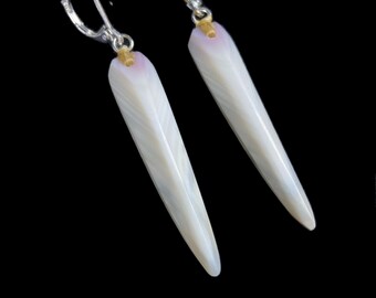 Wampum Leverback Earrings
