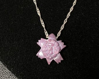 Wampum Turtle on 20” Stainless Steel Twist Chain
