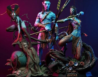 Figurines 3D à Peindre Peinta 3D - Set Glimmer Guardians Thorns And Whispers 25mm