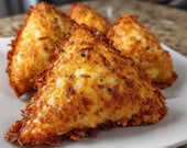 Golden Crispy Potato Croquettes – Comfort Appetizer & Snack – Printable Recipe Card PDF – Instant Download