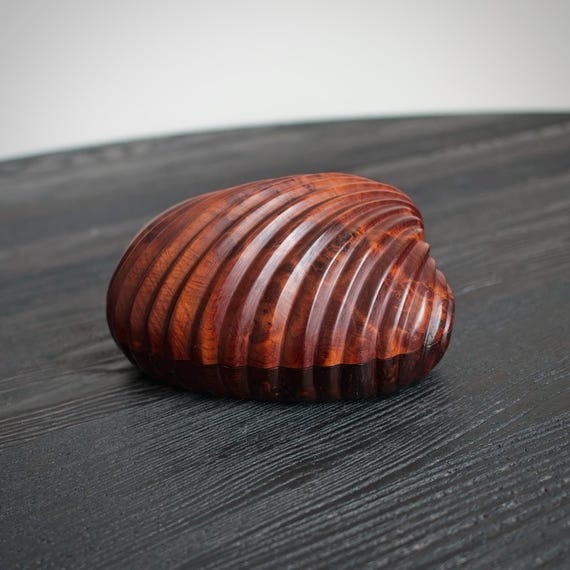 Walnut Shell Shaped Trinket Box - image 2