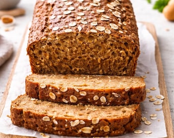 Receta de pan integral irlandés tradicional (PDF) (Descarga digital)