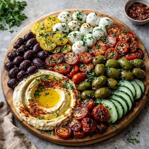 Mediterranean Mezze Bowl Recipe PDF (Digital Download)