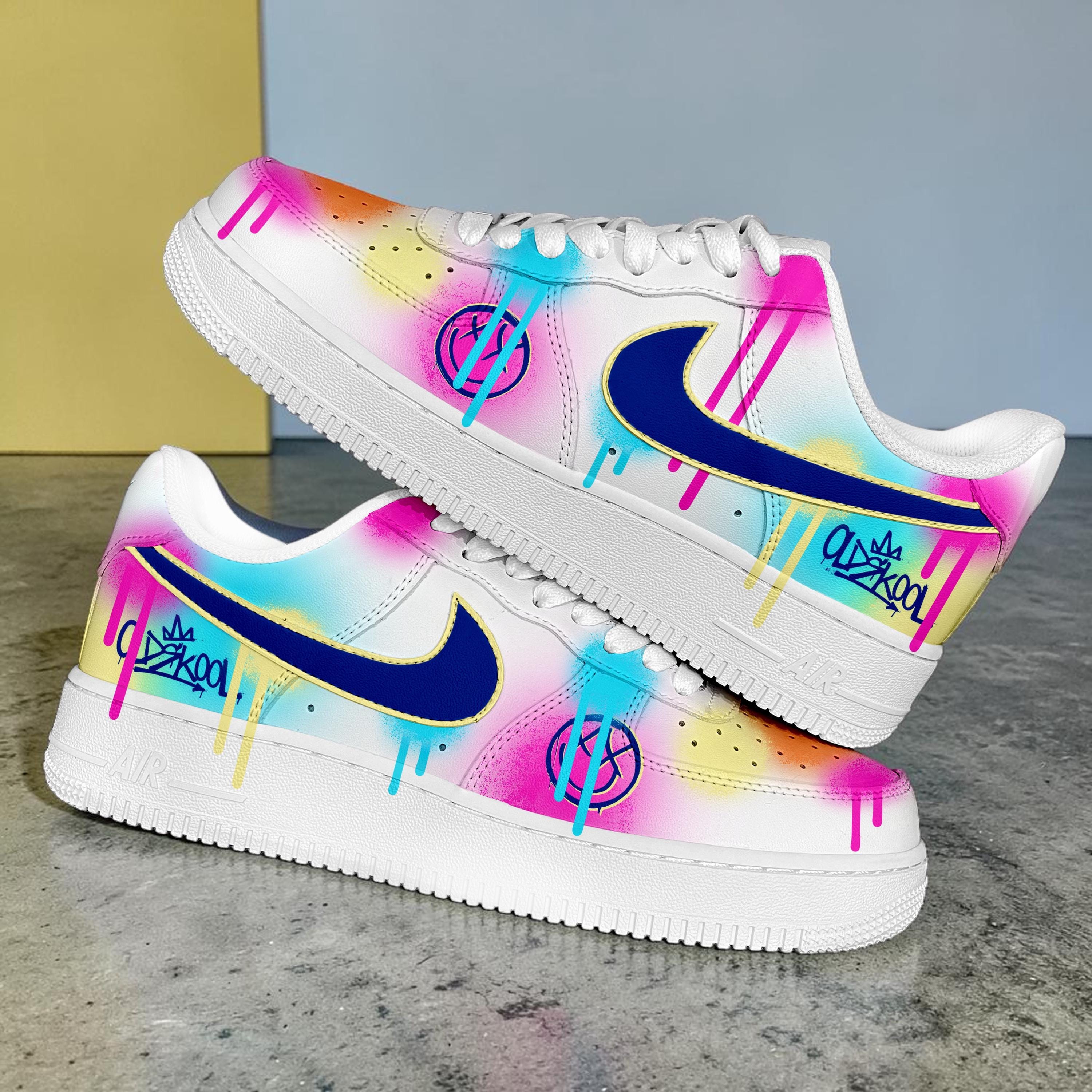 ✰色が変わる✰NIKE AIR FORCE 1 スニーカー✰美品✰カスタム✰限定 Color changing air force 1 - Etsy 日本
