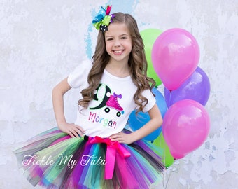 Roller Skate Themed Birthday Tutu Outfit-Skating Party Birthday Tutu Set-Roller Skate Party Outfit *Bow NOT Included*