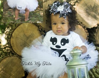 Ghost Tutu Halloween Costume-Baby Girl Ghost Costume-Ghost Tutu Costume-My First Halloween Outfit-Ghost Tutu Outfit *Headband NOT Included*