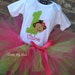 Mod Monkey Birthday Tutu Outfit-Hot Pink and Lime Monkey | Etsy