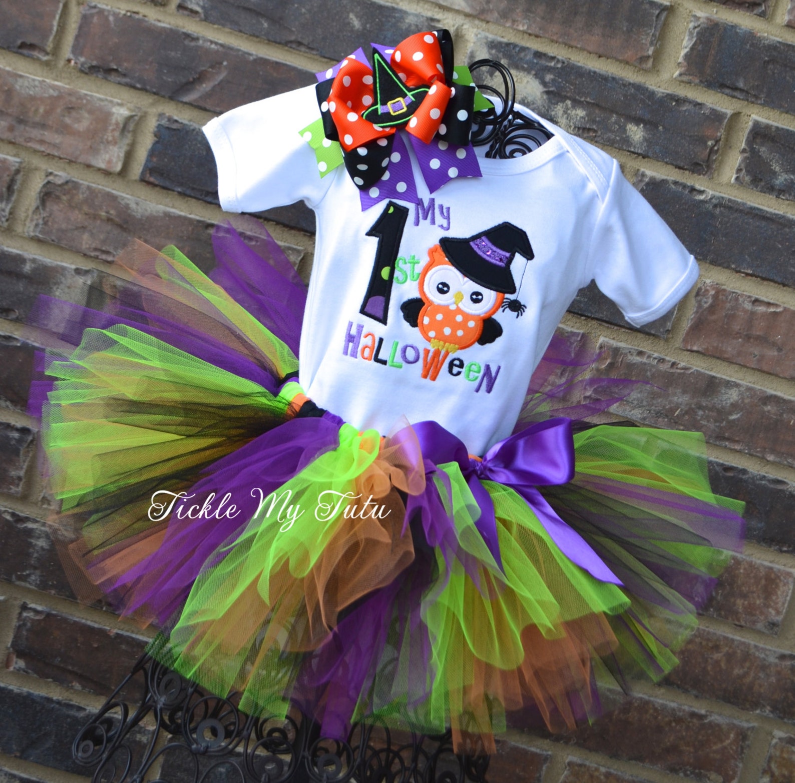 my first halloween tutu outfit