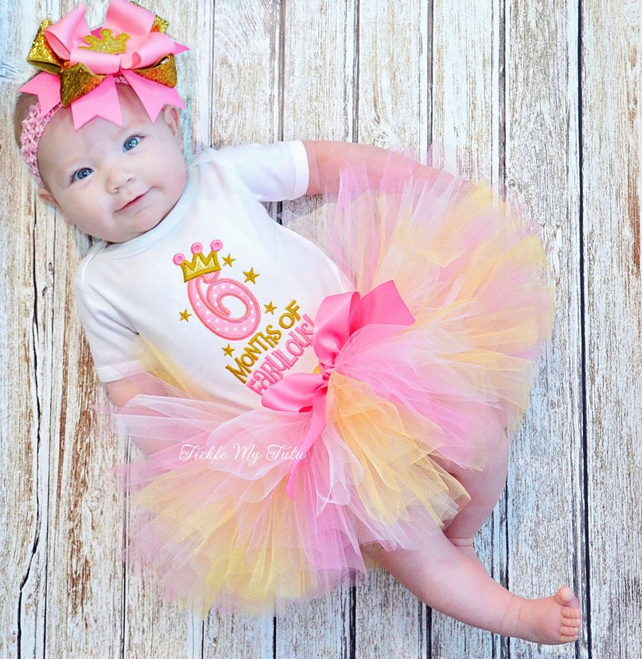 half birthday dress for baby girl Easter Baby Girl Outfit, Boho Crochet Lace Romper for Cake Smash, Half –  AmimamiDoll main image 0