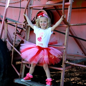 Girls Valentines Outfit-My First Valentine&#39;s Day Outfit-Valentine&#39;s Day Pageant Outfit-Valentine Birthday Outfit *Bow NOT Included*