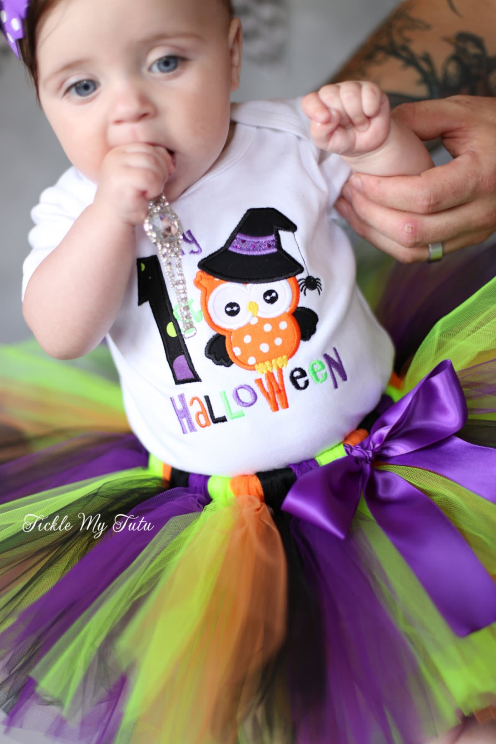 my first halloween tutu outfit
