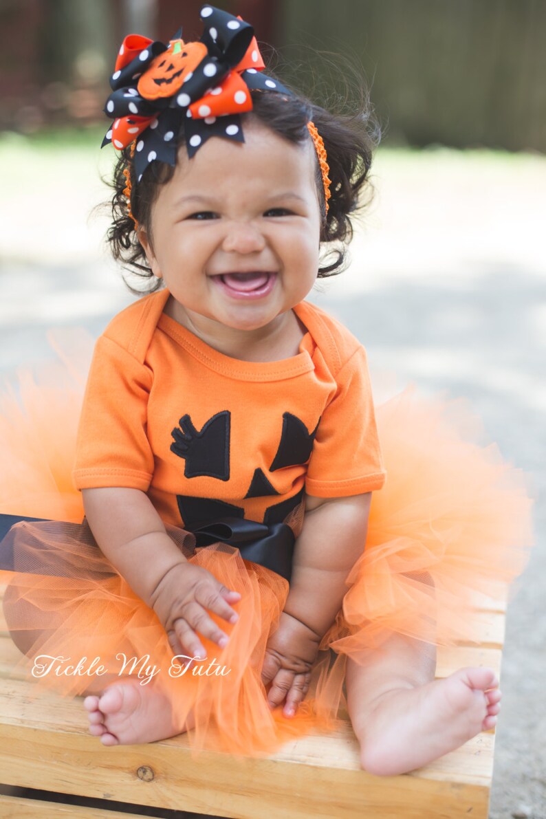 pumpkin tutu outfit