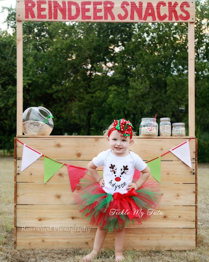reindeer tutu dress