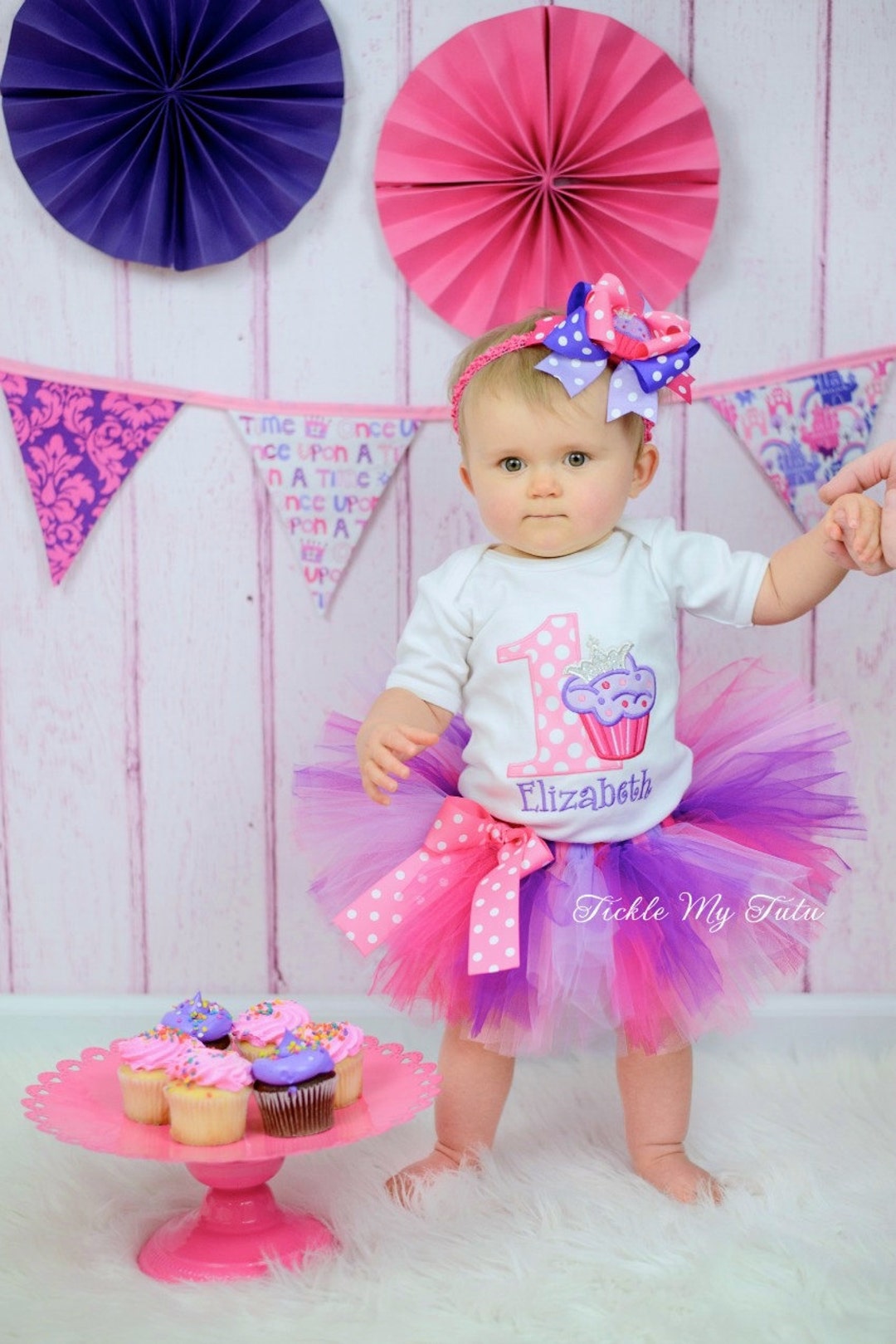 Cupcake Princess elizabeth Birthday Tutu Outfit - Etsy