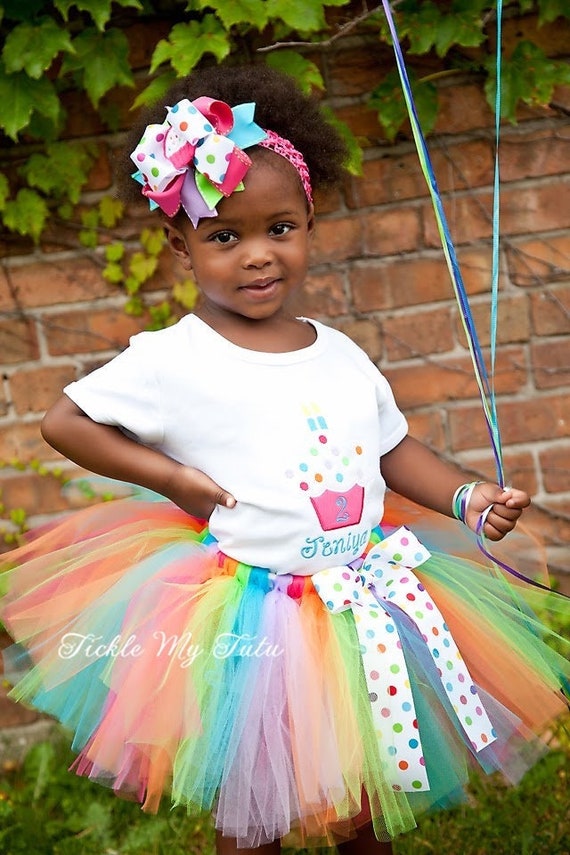 Tutu For Toddler Girls Toddler Tutu Dress Rainbow Tulle Skirt