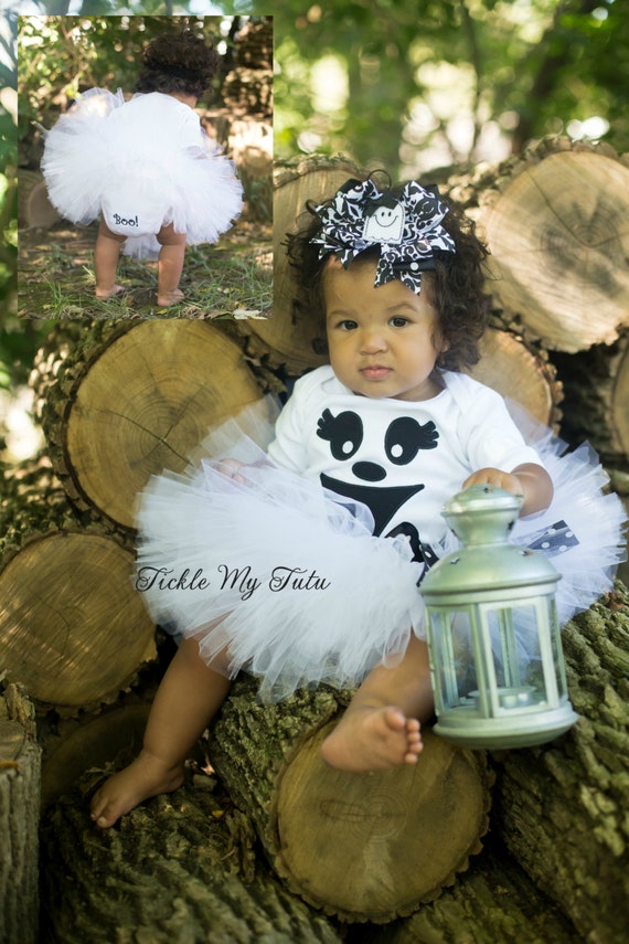 Ghost Girl Baby Costume Black & White Ghost Girl Baby Costume Black & White