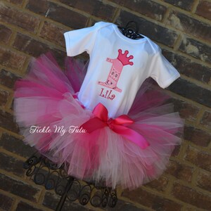 Pink Cowgirl Princess Birthday Tutu Outfit-Cowgirl Tutu-Cowgirl Party Outfit-Cowgirl Birthday Tutu Outfit