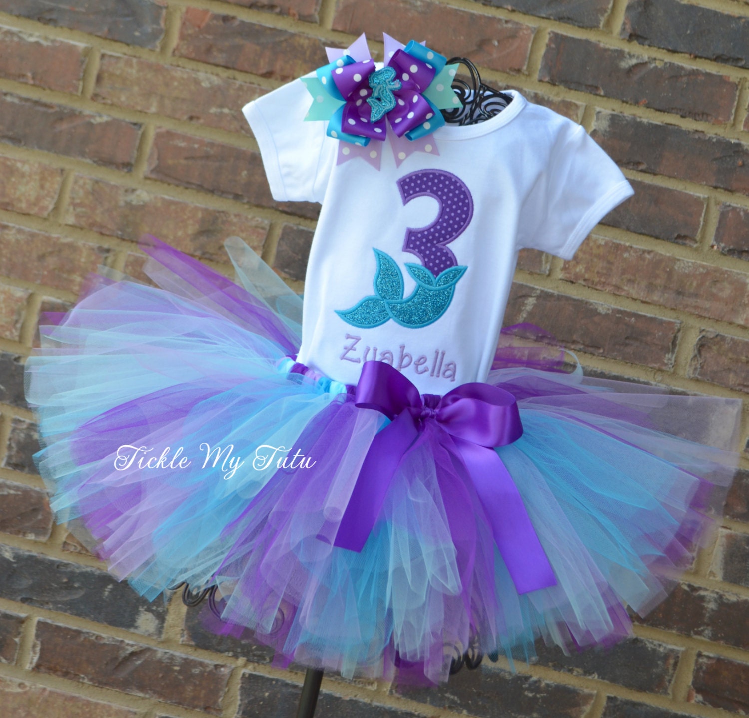 mermaid tutu set