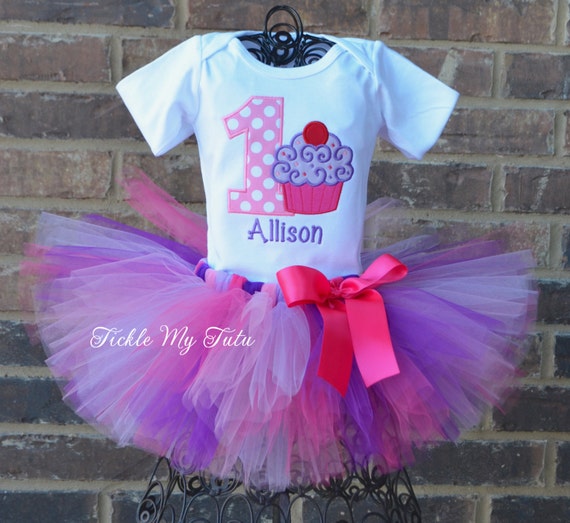 Cupcake birthday best sale outfit