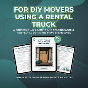 DIY Move Like a Pro | Moving Truck Loading & Staging Guide for DIY Movers