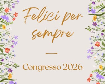Quaderno digitale per il congresso 2026 - jw