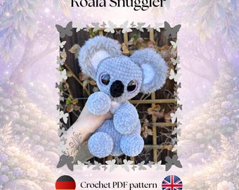 Patrón de ganchillo en PDF "Abrazadores de koala"