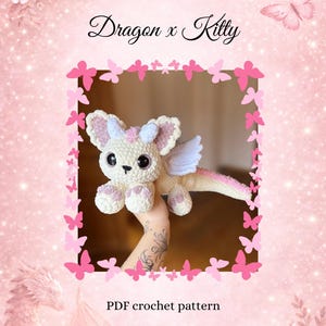 Dragon x Kitty Crochet Pattern
